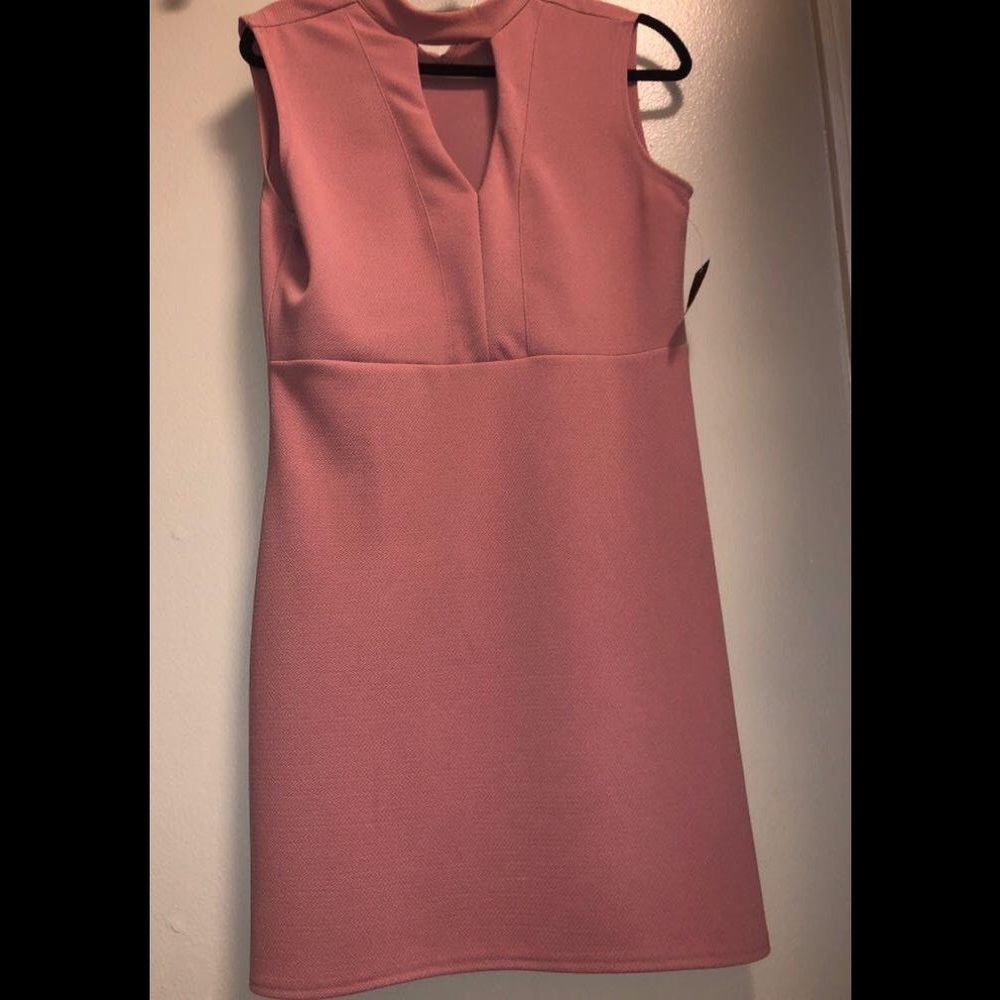 Pink cocktail dress